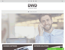 Tablet Screenshot of dwdtechgroup.com